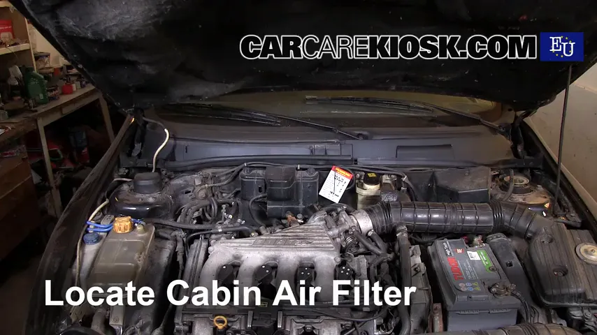 1996 Fiat Bravo SX 1.4L 4 Cyl. Air Filter (Cabin)